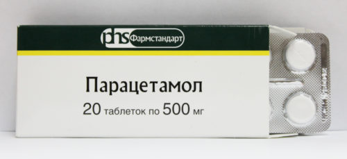 парацетамол таблетки